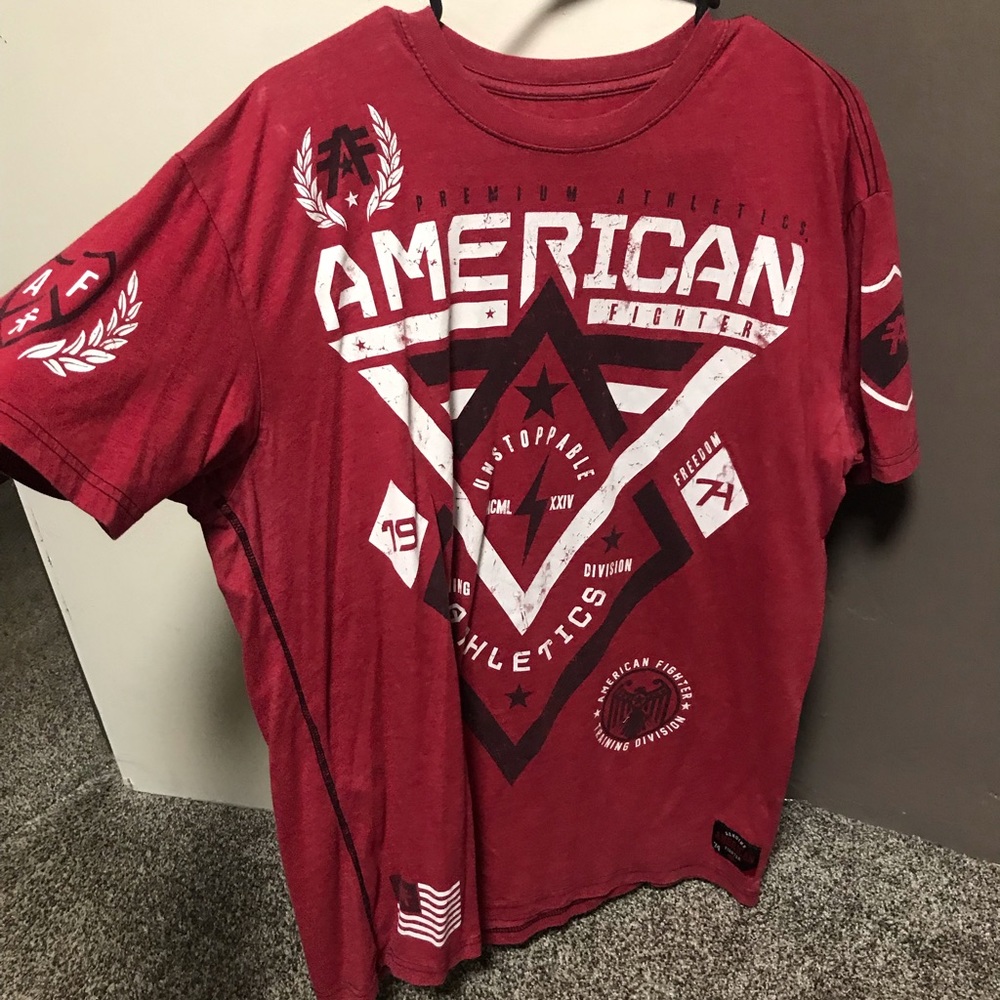 Men’s American fighter tshirt